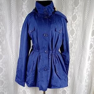 Dennis By De Dennis Basso Women's Blues Jacket Size L
